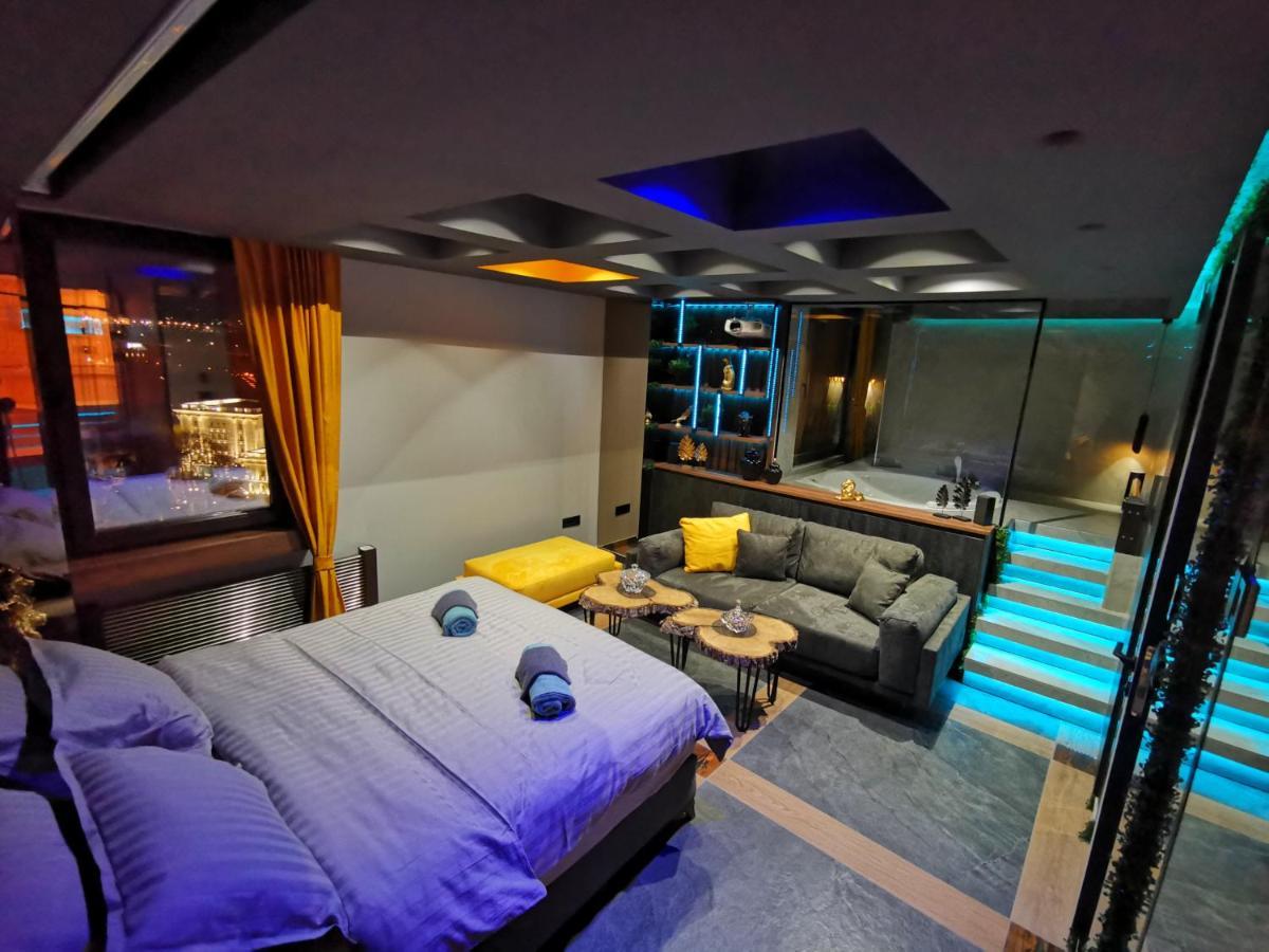 Pentlux - Spa Penthouse In The Heart Of Скопье Экстерьер фото