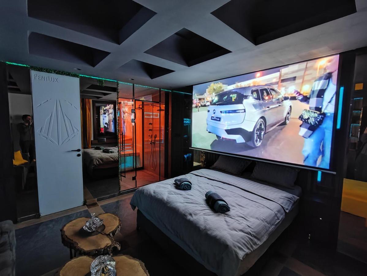 Pentlux - Spa Penthouse In The Heart Of Скопье Экстерьер фото